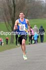 Nick Hooker (Leeds) 6th leg of the senior mens 12 stage relay, 2014 Northern 12 and 6 Stage Relays, Heaton Park Manchester. Photo: David T. Hewitson/Sports for All Pics